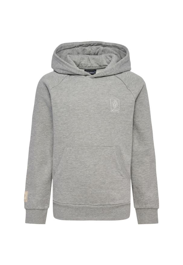 Bluza z kapturem dla dzieci Hummel GG-12. Typ kołnierza: kaptur. Kolor: szary. Sport: joga i pilates