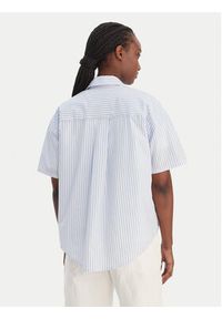 Calvin Klein Koszula LV00QS7652 Błękitny Relaxed Fit. Kolor: niebieski. Materiał: bawełna #4