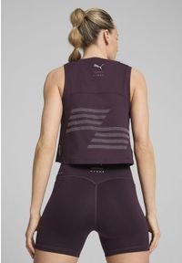 Puma - Damska koszulka bez rękawów PUMA x HYROX CLOUDSPUN PUMA Midnight Plum Purple. Kolor: fioletowy. Długość rękawa: bez rękawów