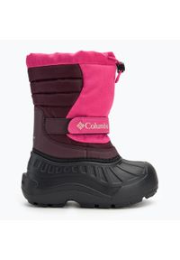 columbia - Śniegowce dziecięce Columbia Powderbug Snowlite icemoonvista. Kolor: różowy