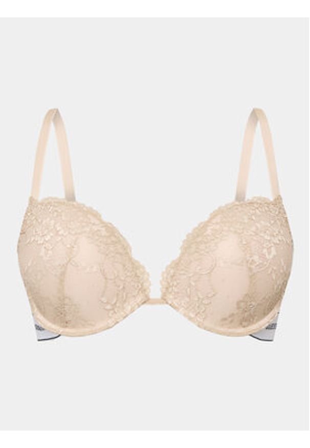 Guess Biustonosz z fiszbiną Belle O3RC18 KBBT0 Écru. Materiał: syntetyk