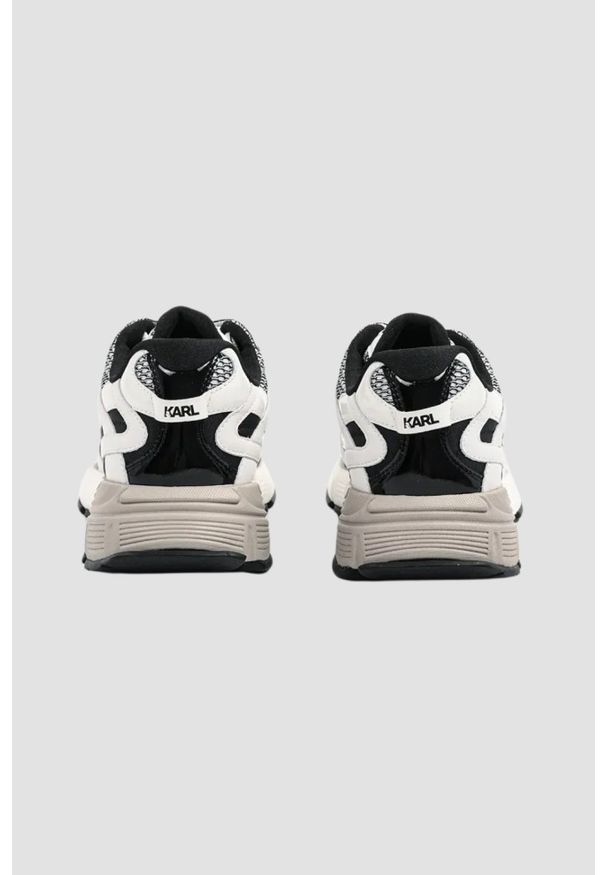 Karl Lagerfeld - KARL LAGERFELD Białe sneakersy męskie ORION Sidetrim Mix Lo. Kolor: biały