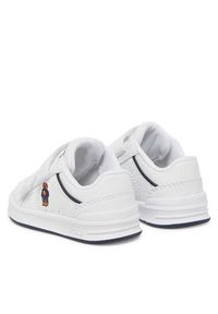 Polo Ralph Lauren Sneakersy Heritage Court IV Ezz Bear RL02931101 Biały. Kolor: biały. Materiał: skóra #5