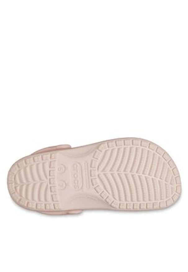 Crocs Klapki Classic Glitter Clog Quartz 205942 Różowy. Kolor: różowy