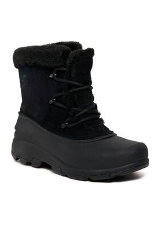 sorel - Sorel Śniegowce Snow Angel™ NL3482-010 Czarny. Kolor: czarny. Materiał: zamsz, skóra