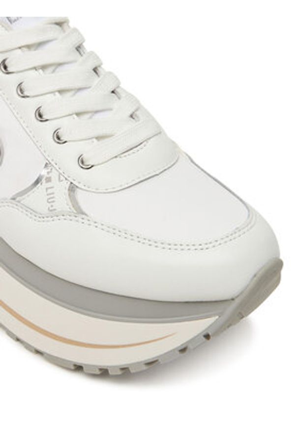 Liu Jo Sneakersy Plus 01 BF5011 PX776 Biały. Kolor: biały. Materiał: skóra