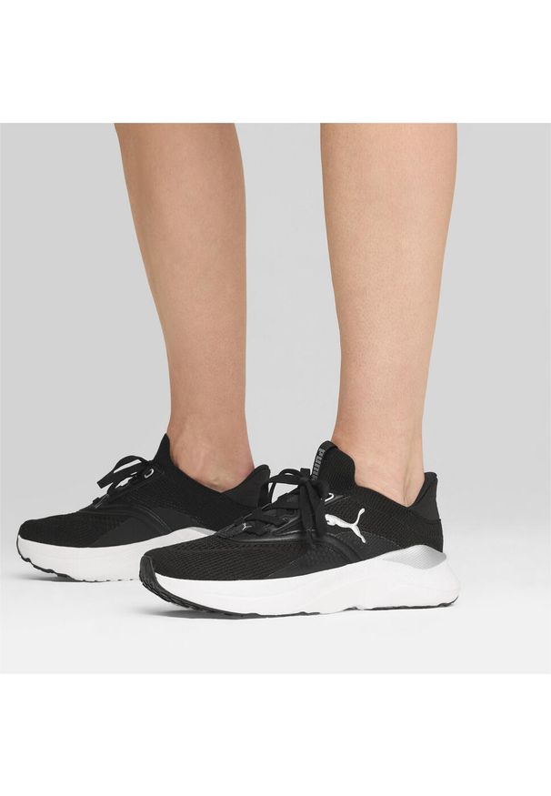 Puma - Damskie buty do biegania SOFTRIDE Mayve PUMA. Kolor: czarny, wielokolorowy, biały. Sport: bieganie