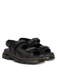 Dr. Martens Sandały DM31560001 Czarny. Kolor: czarny. Materiał: skóra