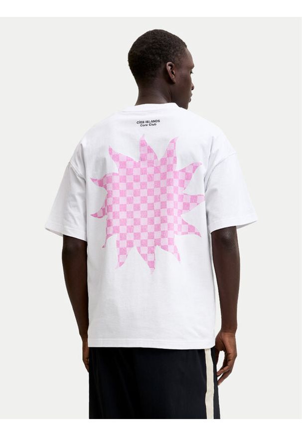 Jack & Jones T-Shirt Solana 12296270 Biały Loose Fit. Kolor: biały. Materiał: bawełna