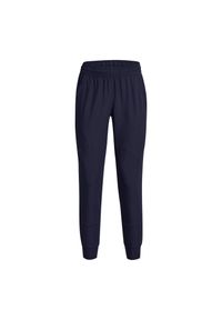 Damskie spodnie wodoodporne Under Armour. Kolor: czarny, niebieski, wielokolorowy. Długość: długie #1