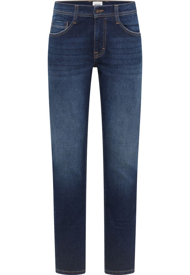 Męskie Spodnie jeansowe Mustang Style Oregon Slim Denim Blue 1016799 5000 803