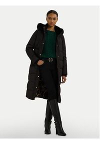 Lauren Ralph Lauren - LAUREN RALPH LAUREN Płaszcz zimowy 297957512001 Czarny Regular Fit. Kolor: czarny. Materiał: syntetyk. Sezon: zima #4