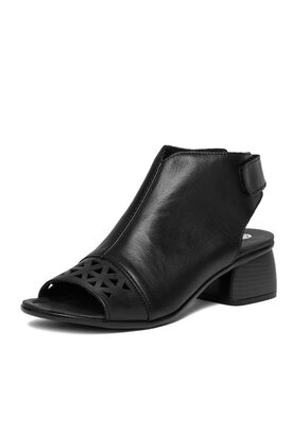 Remonte Sandały CEO-R8772-00 Czarny. Kolor: czarny. Materiał: skóra