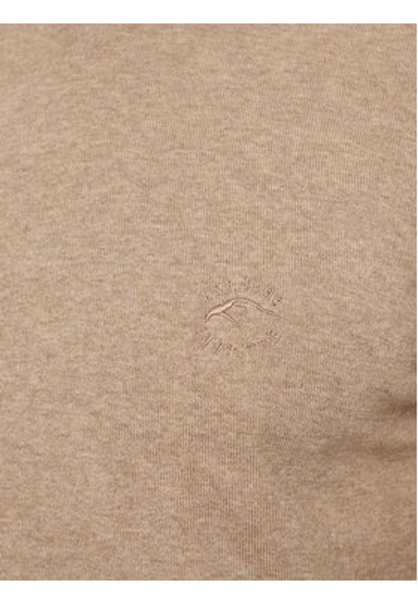 INDICODE Sweter Wildman 35-697 Beżowy Regular Fit. Kolor: beżowy. Materiał: bawełna