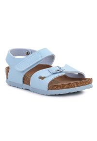 Sandały Birkenstock Colorado Kids 1021687 Light Blue niebieskie. Kolor: niebieski. Materiał: syntetyk, materiał. Sezon: lato #2