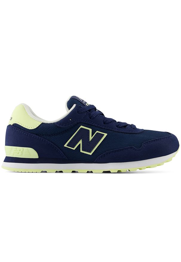 Buty dziecięce New Balance GC515KF – czarne. Okazja: na uczelnię, na co dzień. Kolor: czarny. Materiał: materiał, syntetyk. Szerokość cholewki: normalna