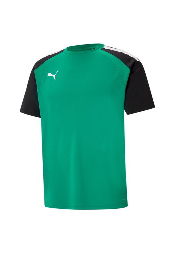 Koszulka sportowa męska Puma Teampacer. Kolor: wielokolorowy, czarny, zielony. Materiał: poliester. Długość rękawa: krótki rękaw. Długość: krótkie