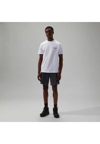 Koszulka z nadrukiem męska Berghaus Mtn Silhouette SS Tee. Kolor: biały. Wzór: nadruk