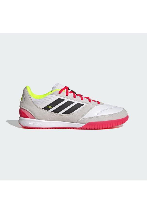 Adidas - Buty Top Sala Competition 2 IN. Kolor: czarny, szary, biały, wielokolorowy. Materiał: materiał. Sport: piłka nożna