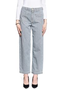 Lee - LEE WIDE LEG DAMSKIE SPODNIE JEANSOWE L30YIWLX