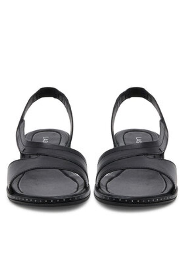 Lasocki Sandały WI23-FOXI-95 Czarny. Kolor: czarny. Materiał: skóra