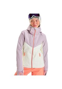 Roxy - Kurtka do sportów zimowych techniczna damska FREE JET BLOCK 10K. Kolor: fioletowy. Sezon: zima. Sport: narciarstwo #1