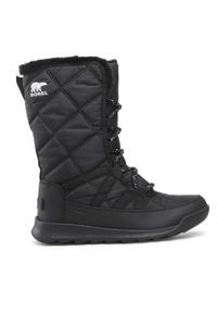 sorel - Sorel Śniegowce Whitney™ II Tall Lace Wp NL3823-010 Czarny. Kolor: czarny. Materiał: materiał #1