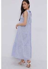 Haily's Sukienka maxi rozkloszowana. Kolor: niebieski. Materiał: tkanina. Typ sukienki: rozkloszowane. Długość: maxi #3