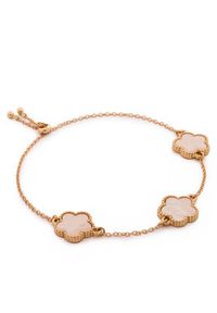Aldo Zestaw 2 bransoletek LUCKYFLOWER 13995038 Złoty. Materiał: metalowe. Kolor: złoty