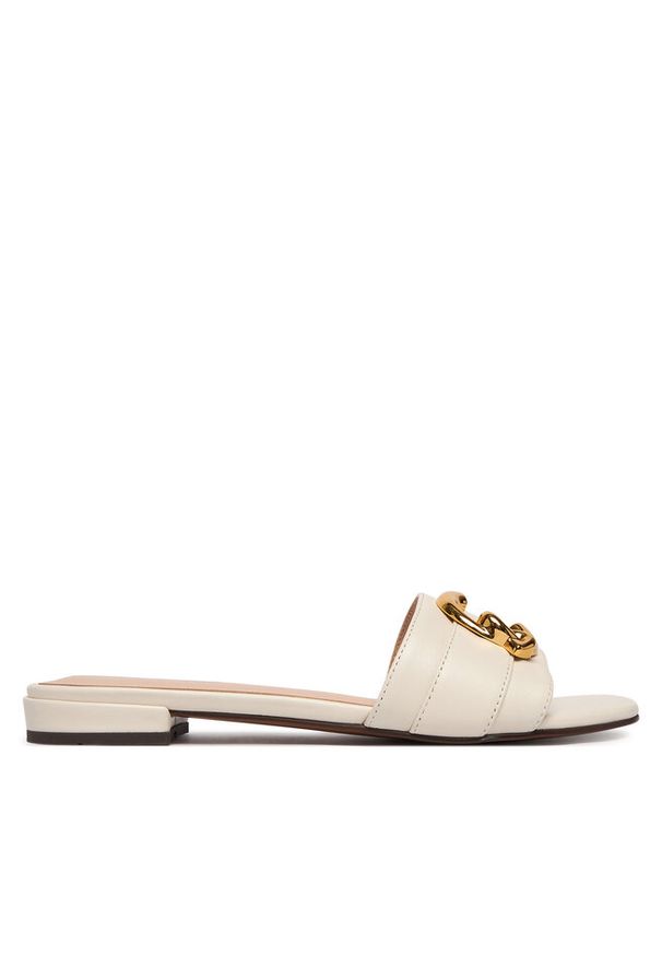 Klapki Coccinelle. Kolor: biały