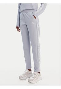 EA7 Emporio Armani Dres 7W000116 AF10443 U9309 Błękitny Regular Fit. Kolor: niebieski. Materiał: syntetyk #4