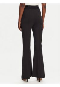 Liu Jo Sport Spodnie materiałowe TA5256 JS182 Czarny Flare Fit. Kolor: czarny. Materiał: wiskoza. Styl: sportowy #4