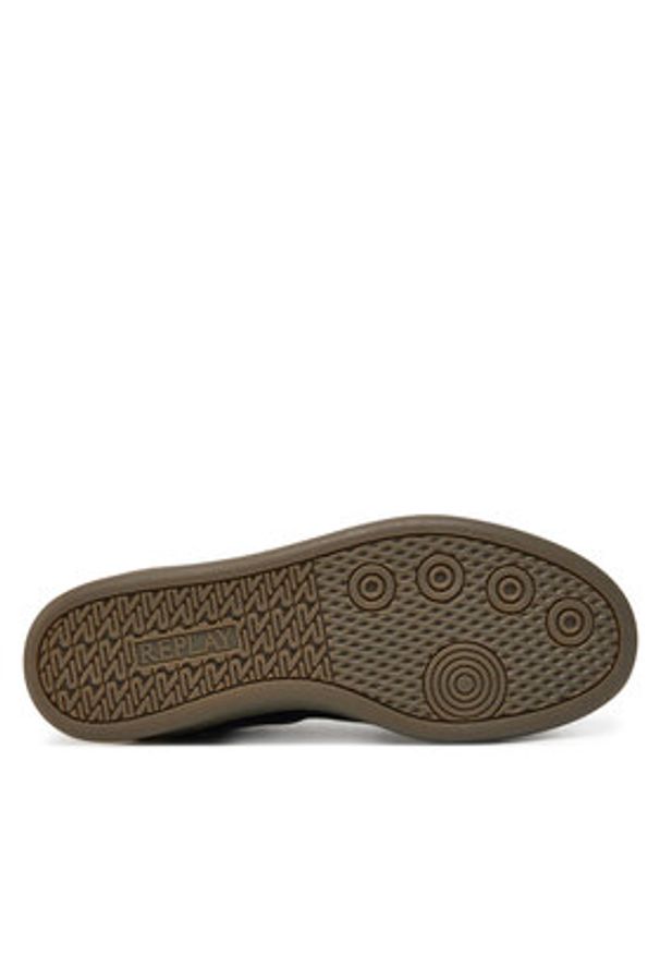 Replay - REPLAY Sneakersy GWSD8 .000.C0001L Czarny. Kolor: czarny. Materiał: skóra