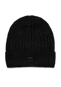 Czapka Tommy Jeans. Kolor: czarny