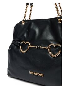 Love Moschino - LOVE MOSCHINO Torebka JC4033PP1MLB0000 Czarny. Kolor: czarny. Materiał: skórzane #3