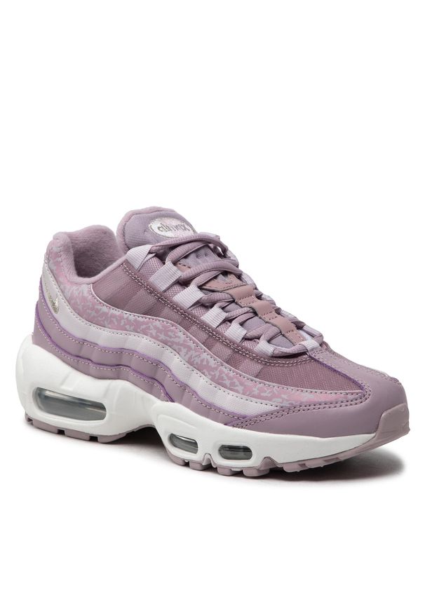 Buty Nike Air Max 95 DC9474 500 Plum Fog/Metallic Silver. Kolor: fioletowy. Materiał: skóra. Model: Nike Air Max