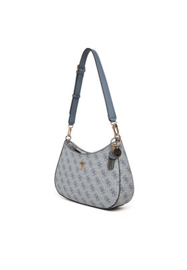 Guess Torebka Noelle II HWBG96 72180 Niebieski. Kolor: niebieski. Materiał: skórzane