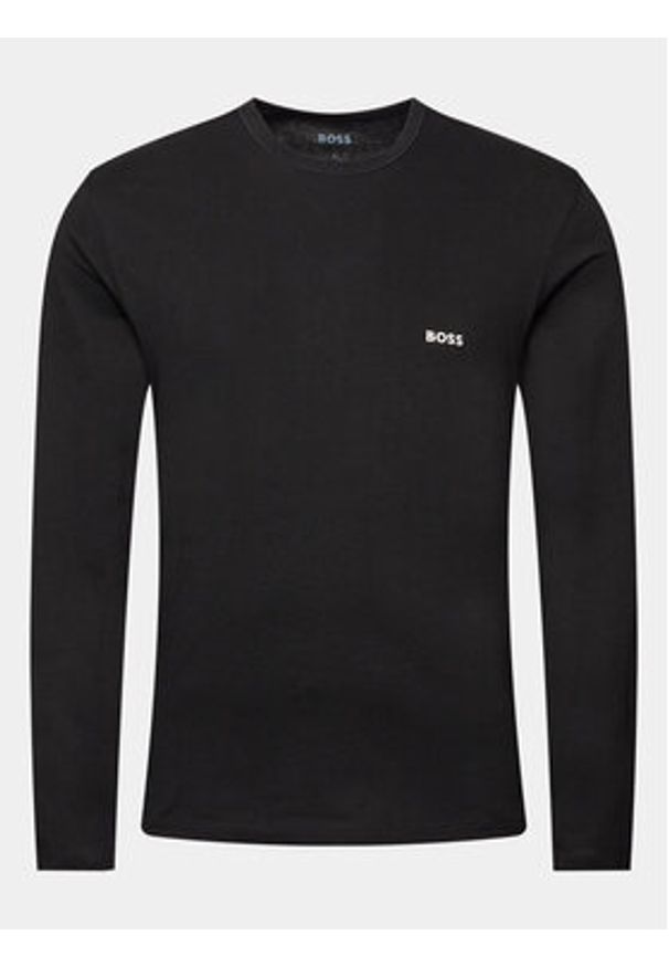 BOSS - Boss Komplet 3 longsleeve 50492321 Kolorowy Regular Fit. Materiał: bawełna. Długość rękawa: długi rękaw. Wzór: kolorowy