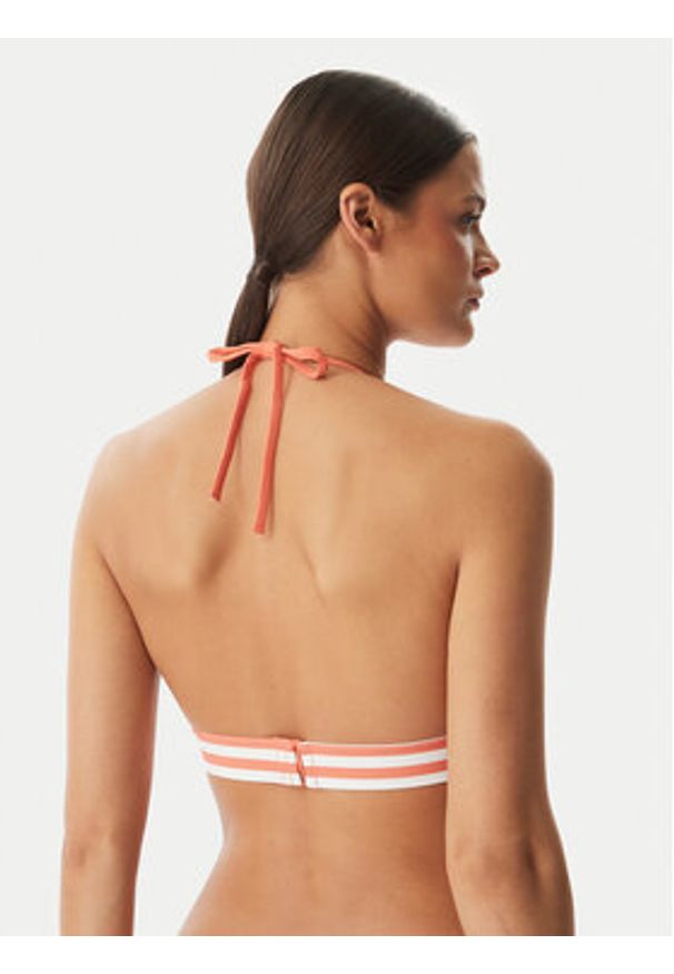 Calvin Klein Swimwear Góra od bikini LV00Q61225 Kolorowy. Materiał: syntetyk. Wzór: kolorowy