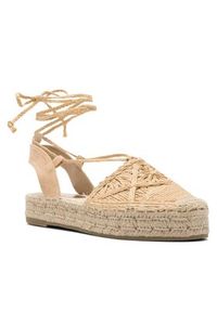 DeeZee Espadryle WSS990-205 Beżowy. Kolor: beżowy. Materiał: materiał