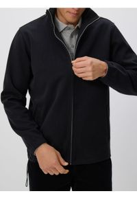 Reserved - Bluza ze stójką - czarny. Typ kołnierza: kołnierzyk stójkowy. Kolor: czarny. Materiał: dzianina #1