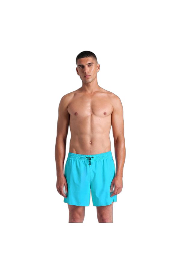 Szorty kąpielowe Arena Pocket Beach. Kolor: wielokolorowy, niebieski, czarny