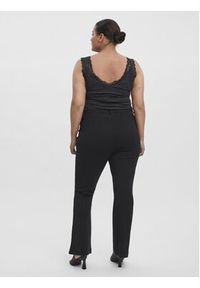 Vero Moda Curve Spodnie materiałowe 10256477 Czarny Regular Fit. Kolor: czarny. Materiał: syntetyk #3