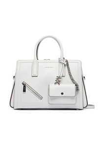 MICHAEL Michael Kors Torebka Laila 30S6S9IS2L Biały. Kolor: biały. Materiał: skórzane #7