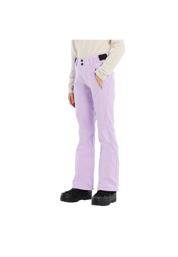 Dziewczęce spodnie narciarskie Protest Relole. Kolor: fioletowy. Sezon: zima. Sport: narciarstwo