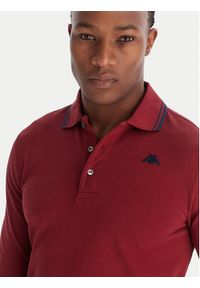 Robe di Kappa Polo Gord 6006570 Czerwony Slim Fit. Typ kołnierza: polo. Kolor: czerwony. Materiał: bawełna #2