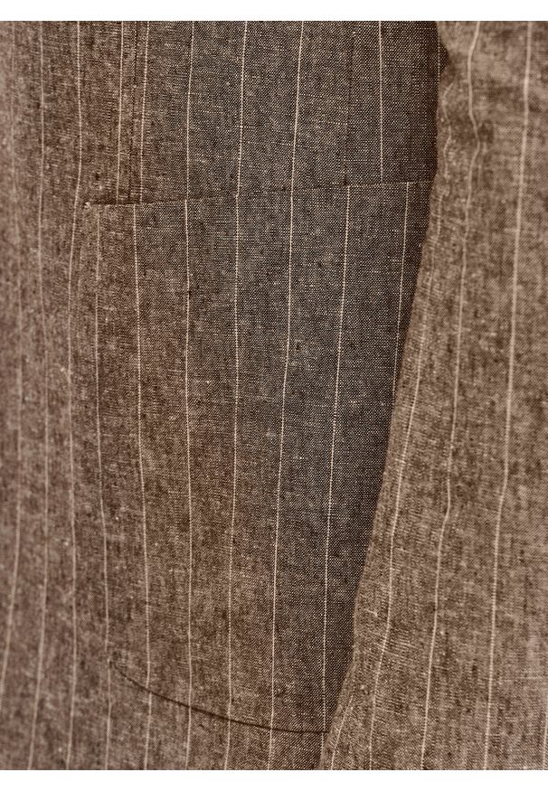 Pako Lorente - PAKO LORENTE - Marynarka męska z lnem w prążek. Materiał: len. Wzór: prążki. Sezon: wiosna