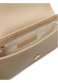 TOMMY HILFIGER - Tommy Hilfiger Torebka Th Icon Conv AW0AW17677 Beżowy. Kolor: beżowy. Materiał: skórzane