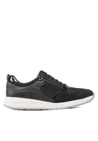 Geox Sneakersy D Bulmya A D35NQA 0BC14 C9999 Czarny. Kolor: czarny. Materiał: materiał