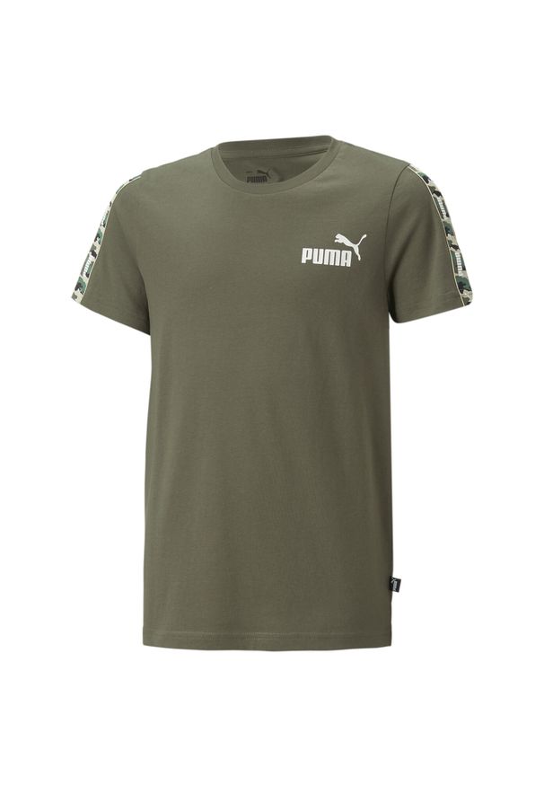 Koszulka dla dzieci Puma Essential. Kolor: zielony. Sport: joga i pilates